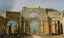 CLICK FOR FULLSIZE IMAGE The stump of St Simeon Stylites' pillar 