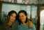 CLICK FOR FULLSIZE IMAGE Me and Aziza, made up ‡ la Jordan -- hairspray galore! 