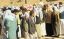 CLICK FOR FULLSIZE IMAGE Bedouin men and megaphone at the races 
