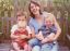 CLICK FOR FULLSIZE IMAGE Lucy and her three sons 