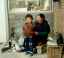CLICK FOR FULLSIZE IMAGE Smiley mother and child in Lanzhou 