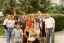 CLICK FOR FULLSIZE IMAGE With my 'A ban' classmates and teachers on campus 