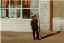 CLICK FOR FULLSIZE IMAGE Man at a station near Datong 