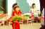 CLICK FOR FULLSIZE IMAGE A Shandong child during the display performed at the kindergarten at Qufu 