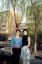 CLICK FOR FULLSIZE IMAGE Helen and Zhu Jie in her huge housing district 