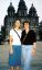 CLICK FOR FULLSIZE IMAGE With Yang Ying outside one of Beijing's churches 