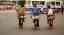 CLICK FOR FULLSIZE IMAGE Three men on bikes with chickens, taken as I cycle in Chengdu 