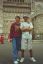 CLICK FOR FULLSIZE IMAGE Jalil and Asel at Westminster Abbey 