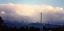 CLICK FOR FULLSIZE IMAGE Sunset above Karakol 