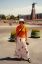 CLICK FOR FULLSIZE IMAGE Helen and Lenin in Bishkek 