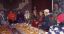 CLICK FOR FULLSIZE IMAGE Old ladies feast to commemorate the Ibraevs' grandmother (2) 