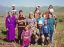 CLICK FOR FULLSIZE IMAGE Extended shepherd family in the jailoo 