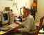 CLICK FOR FULLSIZE IMAGE Dad helps with the file transfer 