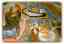 CLICK FOR FULLSIZE IMAGE Nativity mural in Karanlik Church in Gˆreme 