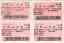 CLICK FOR FULLSIZE IMAGE Railway tickets, Lanzhou - Xi'an, Xi'an - Beijing, Beijing - Datong 