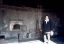 CLICK FOR FULLSIZE IMAGE Zavkhan's Mendee - in front of her furnace 