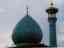 CLICK FOR FULLSIZE IMAGE The dome and minaret of the Bogh-e-ye Shahe Cheragh 
