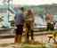 CLICK FOR FULLSIZE IMAGE Sinop -- Fishermen mending nets 