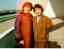 CLICK FOR FULLSIZE IMAGE The Russian ladies at Charjou station 